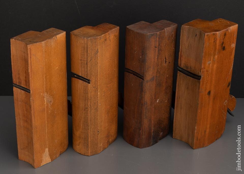 Two Large Pairs of Hollows & Rounds Molding Planes - 91246
