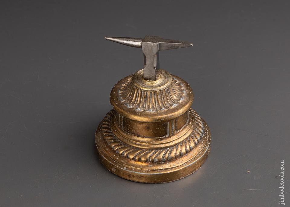 Jeweler's 3 1/2 inch Anvil on Decorated Stand - 91253R