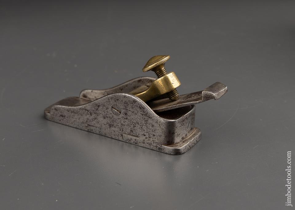 SPIERS No. 9 Thumb Plane with Original 1 1/8 inch Snecked WARD Iron - EXCELSIOR 91259