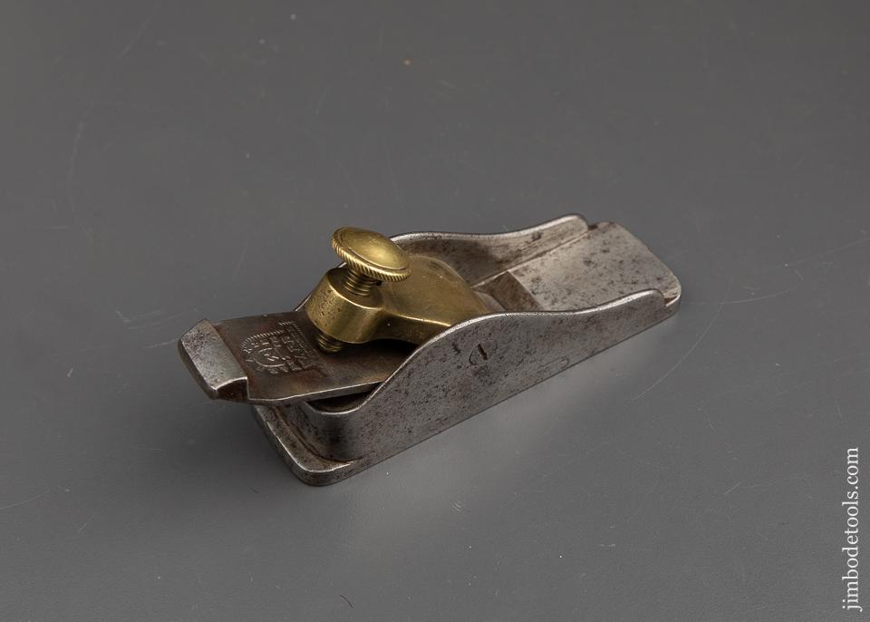SPIERS No. 9 Thumb Plane with Original 1 1/8 inch Snecked WARD Iron - EXCELSIOR 91259