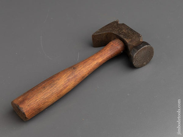 Extra Fine! Unusual 3 1/4 x 8 inch H.M. CHRISTENSEN No. 3 Cobbler's Hammer - 91287