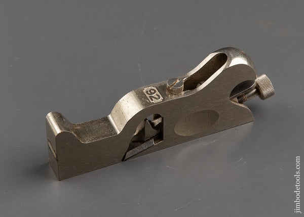 Near Mint! STANLEY No. 92 Cabinet Maker's Rabbet Plane - 91352