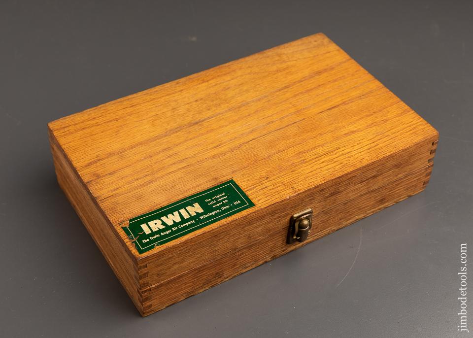 Complete Set of IRWIN Auger Bits in Original Box - 91357