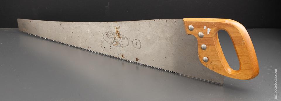 NEW OLD STOCK 6 point 26 inch Crosscut ATKINS No. 41 Hand Saw - 91363