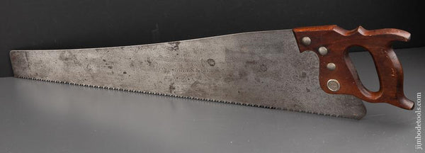 6 point 26 inch Rip DAVID GREEN & SON PENGUIN BRAND Hand Saw - 91373
