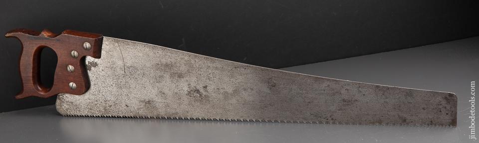 6 point 26 inch Rip DAVID GREEN & SON PENGUIN BRAND Hand Saw - 91373
