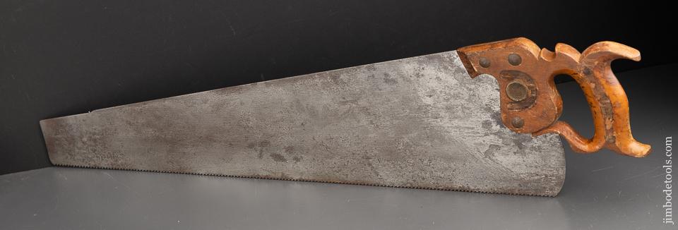 7 point 26 inch Rip DISSTON No. 7 Hand Saw with Decal - 91374 