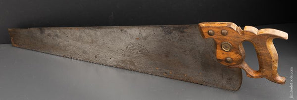 JUST SHARPENED 6 point 26 inch Rip DISSTON No. 7 Hand Saw - 91377