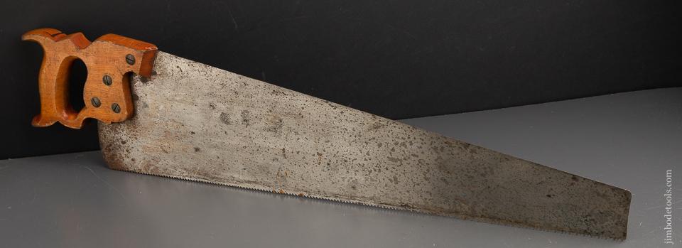 JUST SHARPENED 8 point 26 inch Crosscut DISSTON D7 Hand Saw - 91379