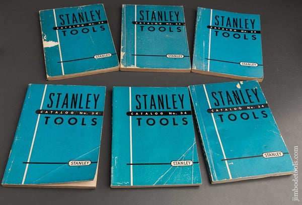 Books:  STANLEY Catalogue Set of Six - 91469
