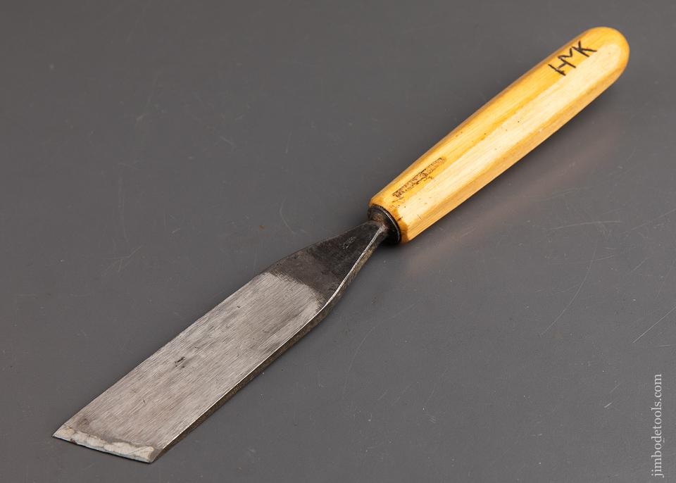 Monster! 1 3/8 inch Wide DASTRA (Germany) No. 2 Sweep Carving Sculpting SKEW Gouge - 91430