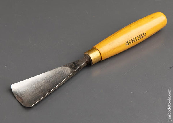 Fat! Two inch Wide DASTRA (Germany) No. 6 Sweep Boxwood Handled Carving Sculpting Gouge -91431