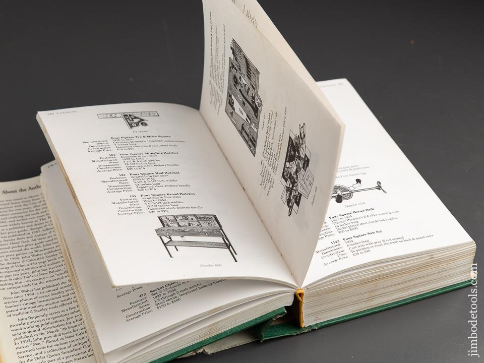 Book:  ANTIQUE & COLLECTIBLE STANLEY TOOLS, GUIDE TO IDENTITY & VALUE by John Walter - 91438