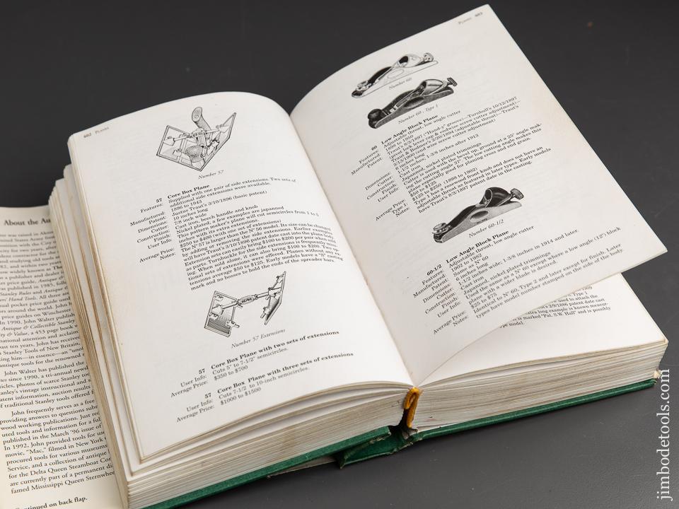 Book:  ANTIQUE & COLLECTIBLE STANLEY TOOLS, GUIDE TO IDENTITY & VALUE by John Walter - 91438