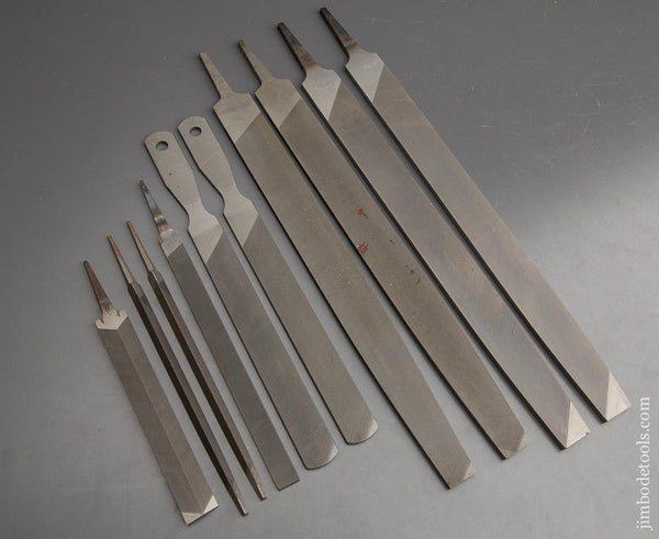 Assortment of Ten Files - 91459