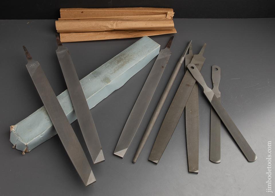 Assortment of Eight Files - 91460