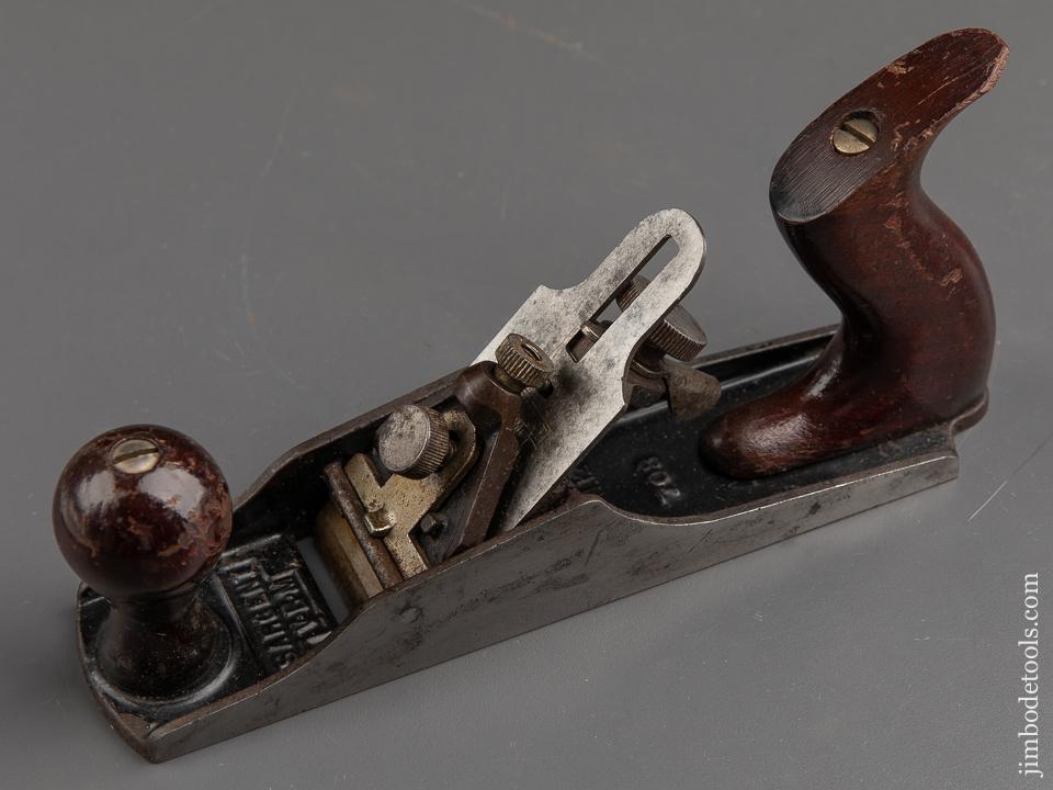 Extra Fine PAGE Patent 1916-47 SARGENT No. 708C Auto Set Smooth Plane - 91470