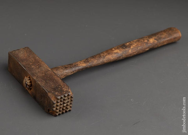 Signed 3 1/2 pound Bushing Hammer - 91472