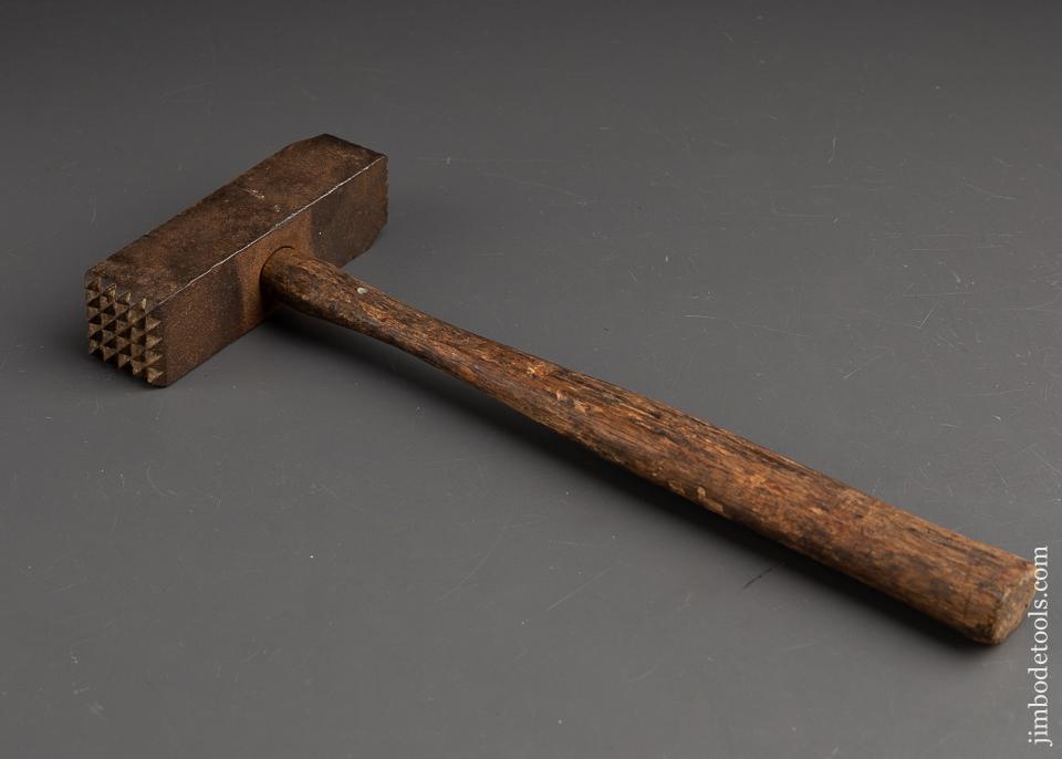 Signed 3 1/2 pound Bushing Hammer - 91472