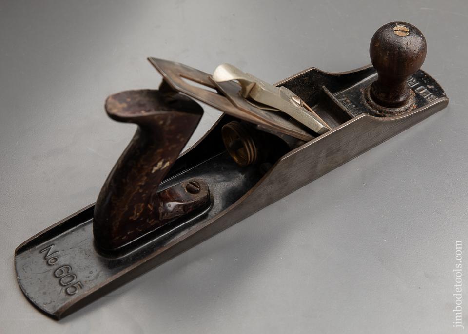 Terrific STANLEY No. 605 BEDROCK Jack Plane Type 10 circa 1933-41 - 91529