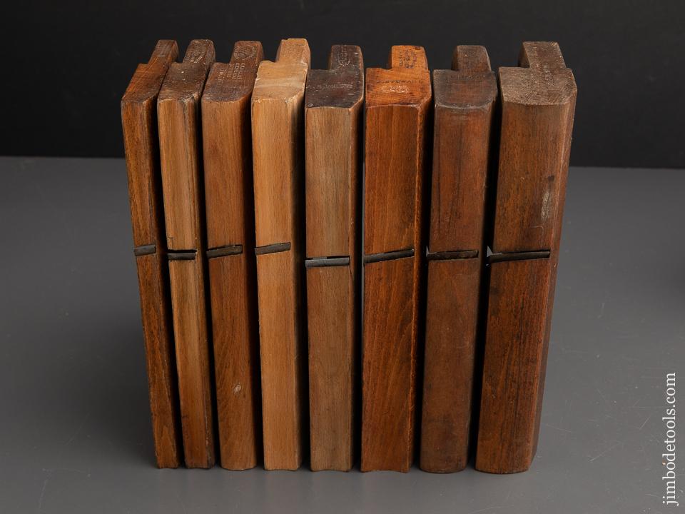 Eight Hollows & Rounds Moulding Planes by PRESTON - 91534