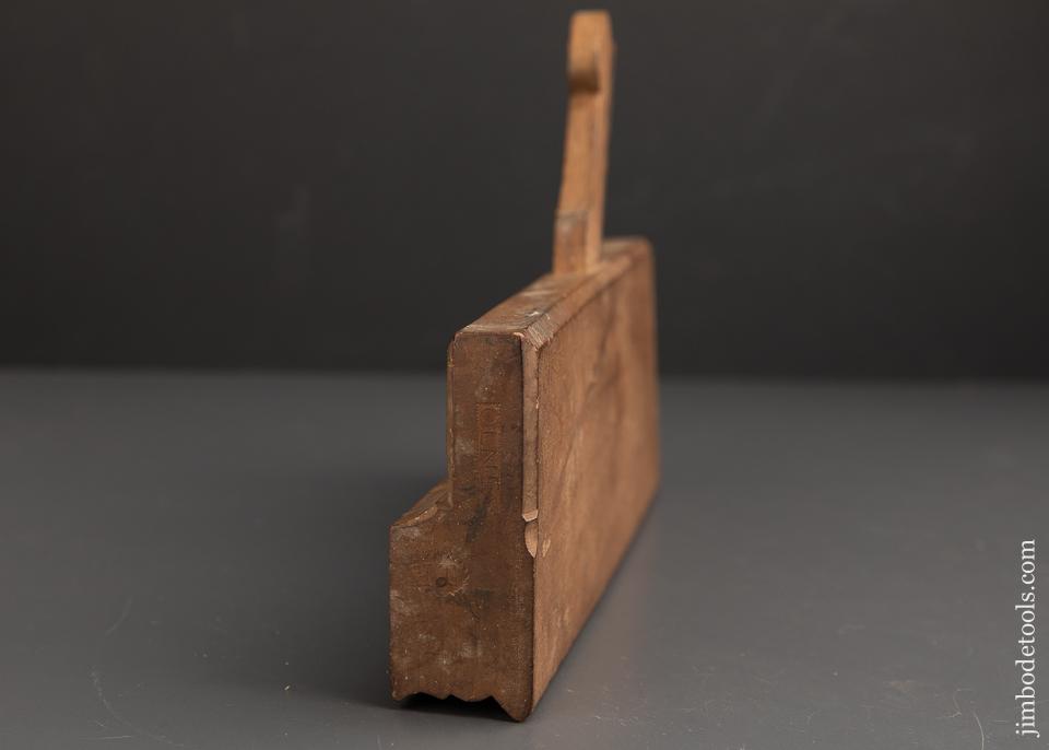Stunning! 18th Century Applewood Moulding Plane by OLNEY - 91542U