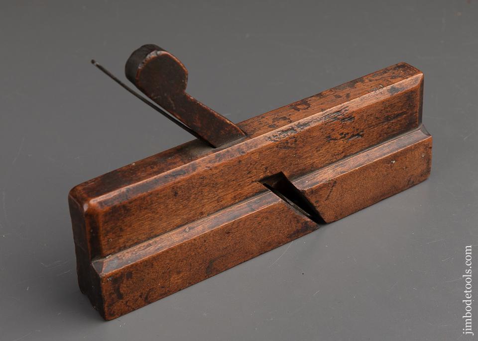 Fantastic I NICHOLSON IN WRENTHAM Complex Yellow Birch Moulding Plane Ca. 1739-47 - 91565U