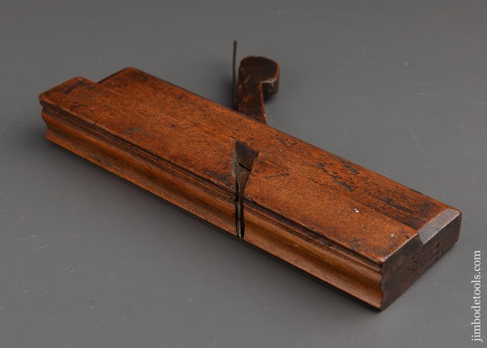 Fantastic I NICHOLSON IN WRENTHAM Complex Yellow Birch Moulding Plane Ca. 1739-47 - 91565U