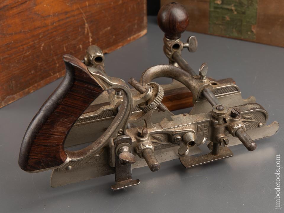 STANLEY No. 45 Combination Plane 100% COMPLETE Type 7B circa 1896-1906 in Original Box - 91568