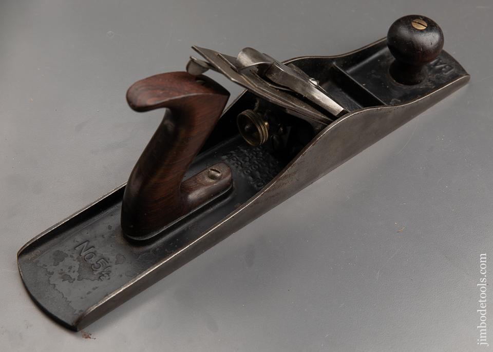 STANLEY No. 5 1/2 Jumbo Jack Plane Type 11 circa 1910-18 - 91593