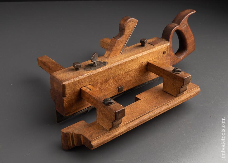 RARE Massive A. WYCKOFF & CO ELMIRA, N.Y. Yellow Birch Plow Plane - 91629