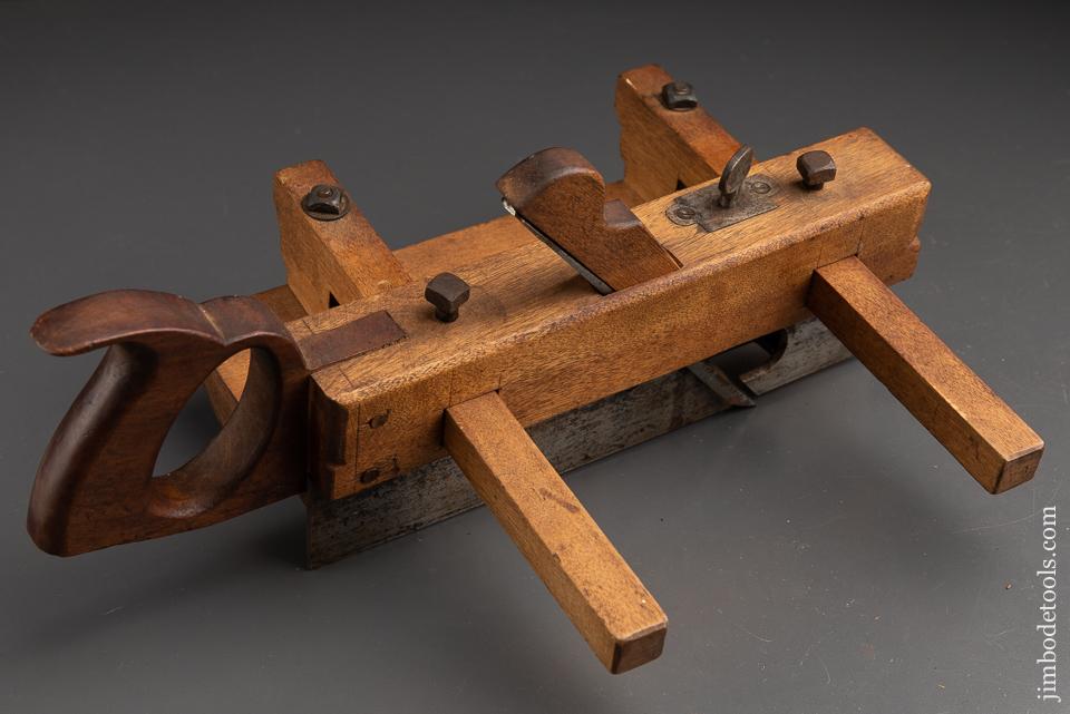 RARE Massive A. WYCKOFF & CO ELMIRA, N.Y. Yellow Birch Plow Plane - 91629
