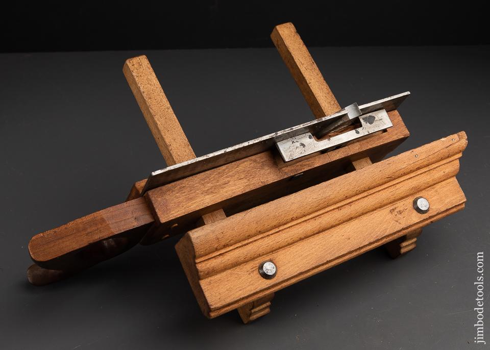 RARE Massive A. WYCKOFF & CO ELMIRA, N.Y. Yellow Birch Plow Plane - 91629