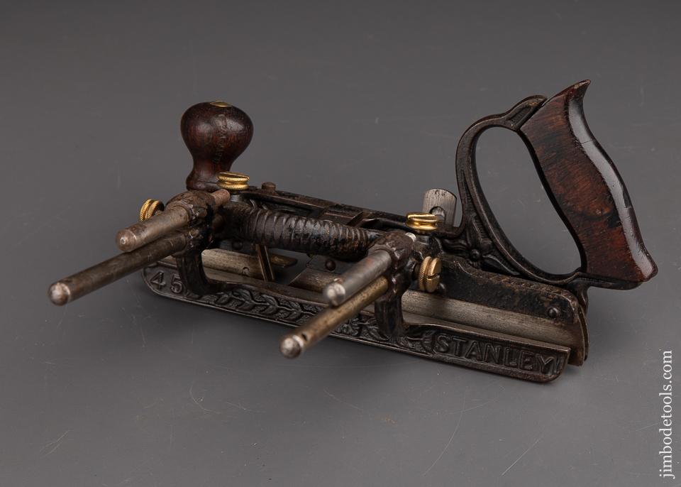 STANLEY No. 45 Combination Plane Type 2 circa 1886-87 EXTRA FINE - 91631