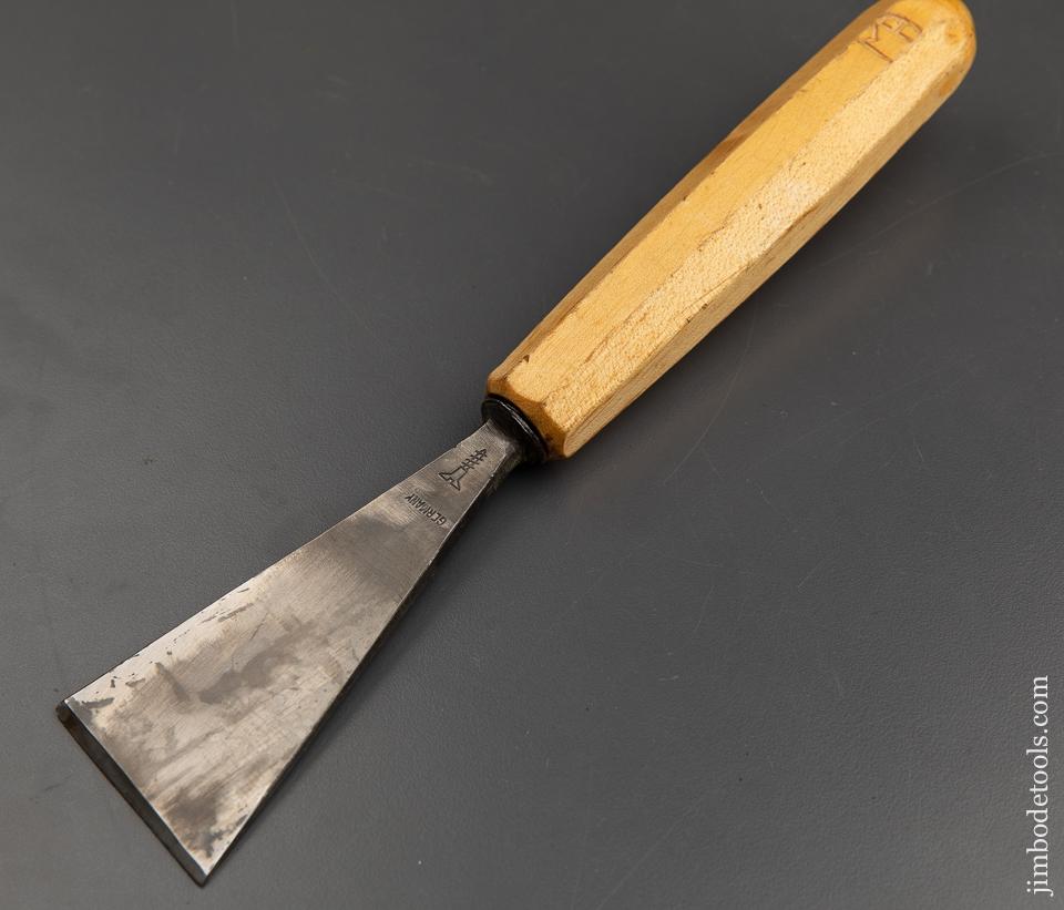 Monster! Two inch Wide DASTRA (Germany) No. 2 Sweep SKEW Carving Spoon Gouge - 91642