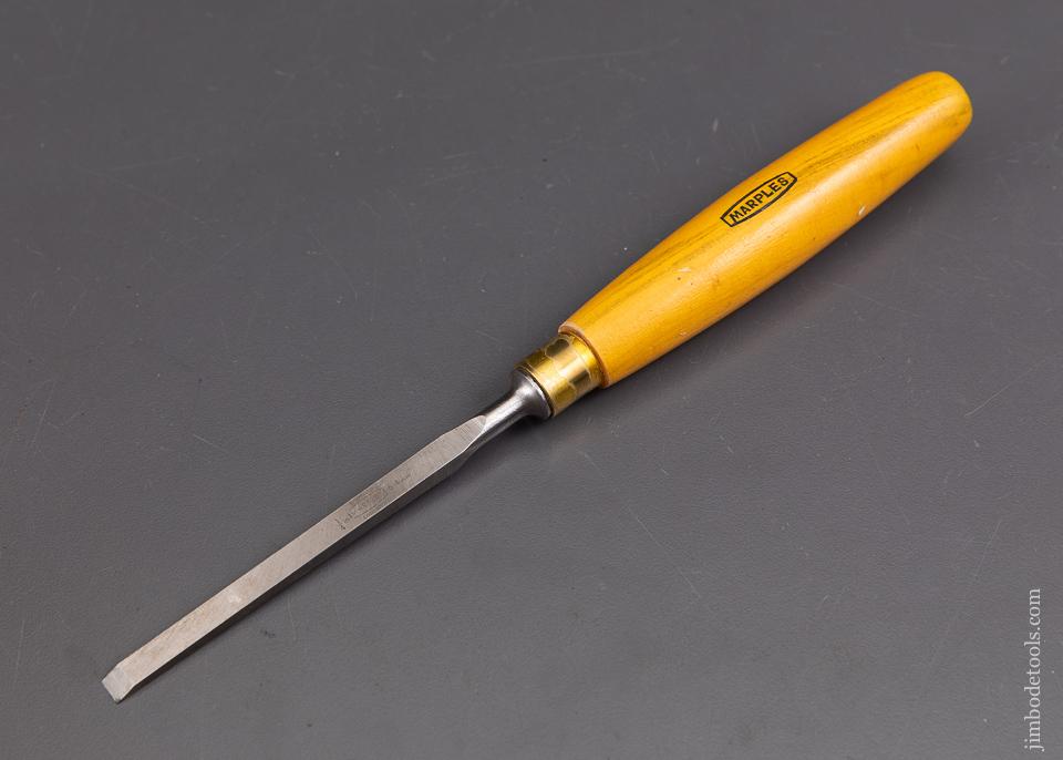 MINT 1/4 inch MARPLES Boxwood Handled Chisel - 91644