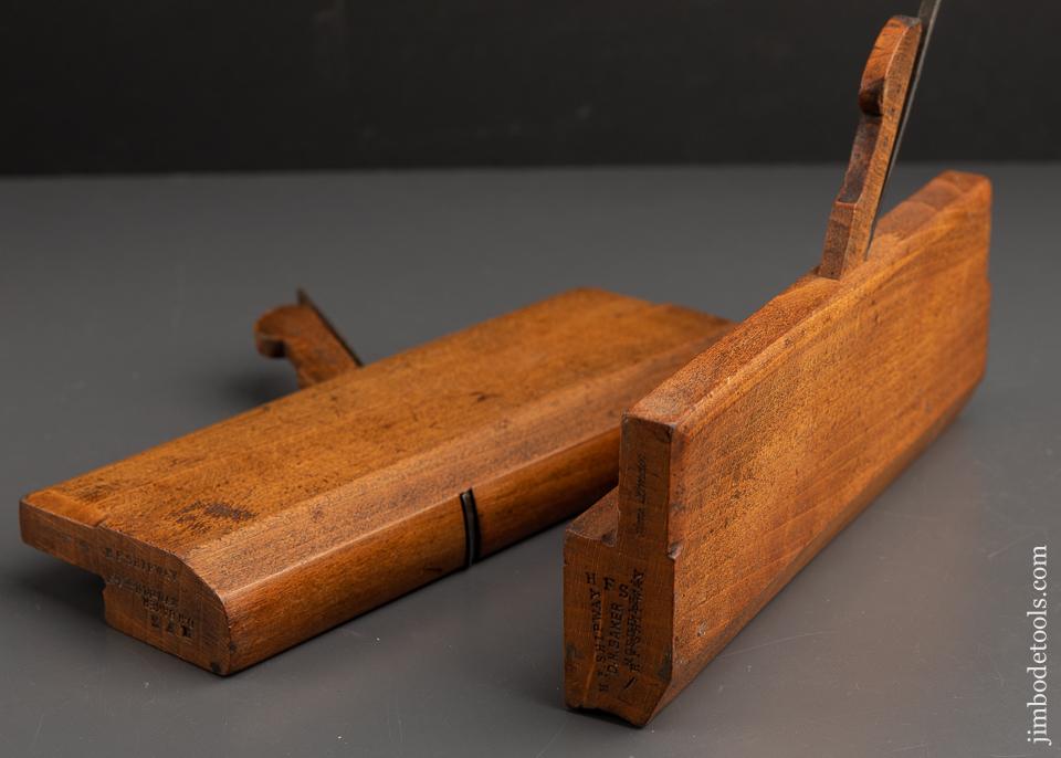 Matched Pair of No. 12 Hollow & Round Moulding Planes by SIMS LONDON circa 1814-34 FINE - 91654