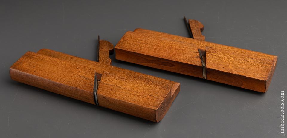 Matched Pair of No. 12 Hollow & Round Moulding Planes by SIMS LONDON circa 1814-34 FINE - 91654