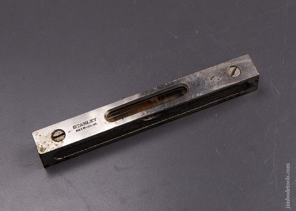 Six inch STANLEY No. 39 Machinist's Level - 91672