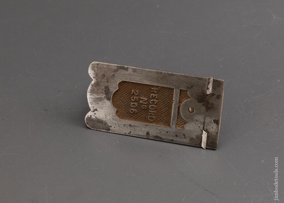 RECORD No. 2506 Double Sided Rabbet Plane - 91673