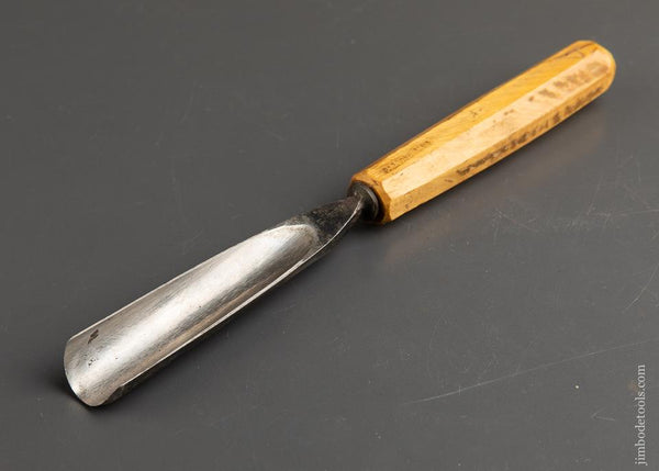 Monster! 1 1/8 inch Wide DASTRA (Germany) No. 11 Sweep Carving Sculpting Gouge - 91680