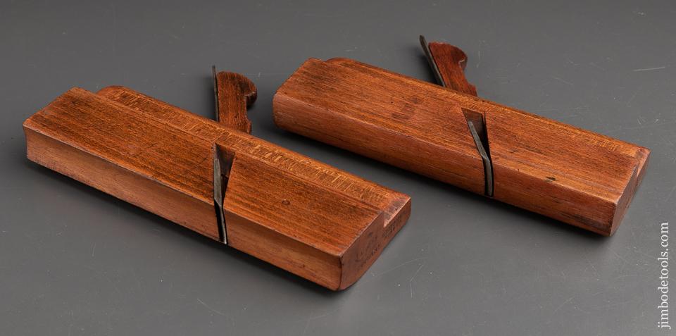 Matched Pair of N. 13 Hollow & Round Moulding Planes by GRIFFITHS NORWICH circa 1803-1958 GOOD - 91685