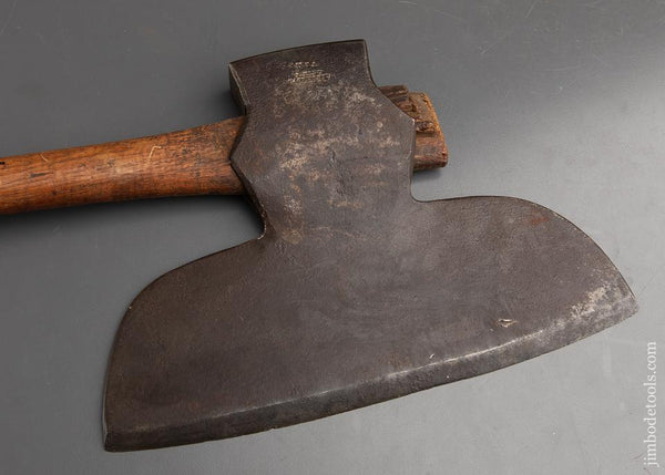 Great R. KING Offset Single Bevel Broad Axe - 91695