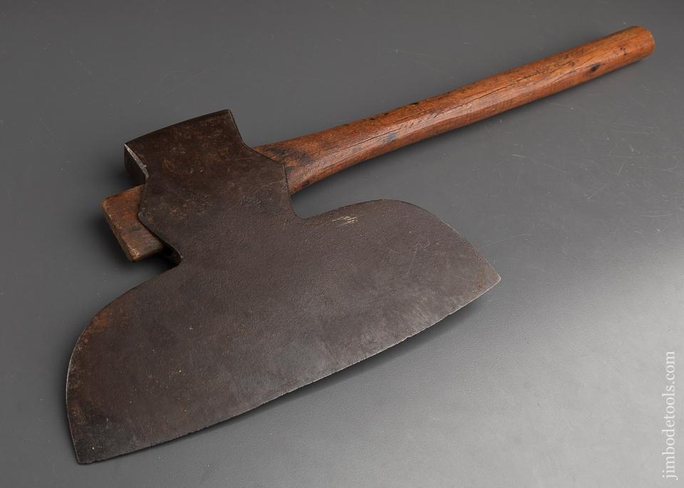 Great R. KING Offset Single Bevel Broad Axe - 91695