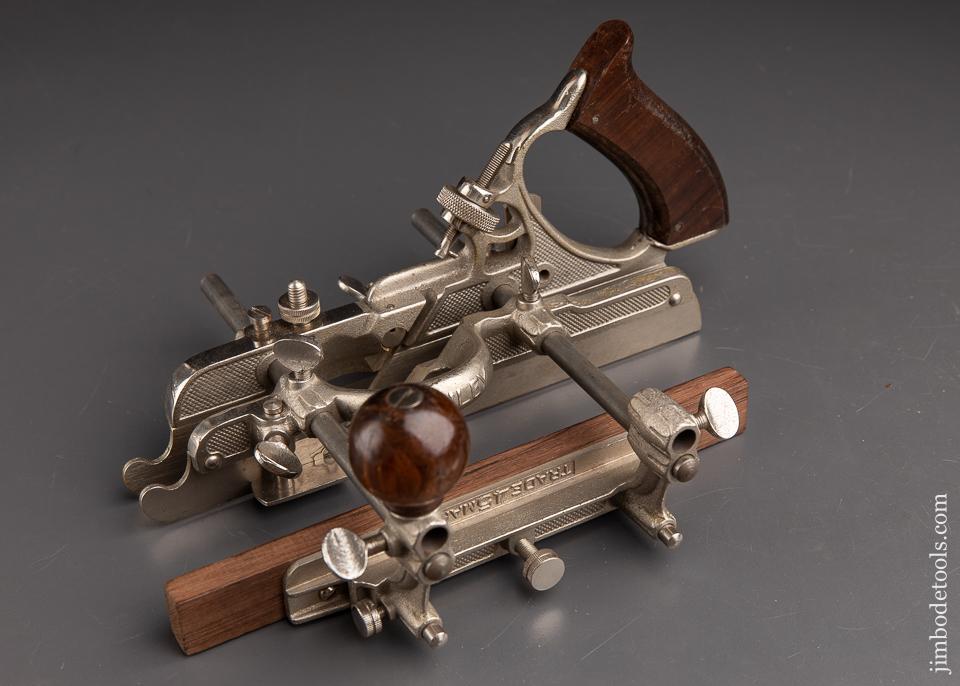 STANLEY No. 45 Combination Plane Type 15 circa 1923-35 NEAR MINT and 100% COMPLETE in Original Box SWEETHEART - 91697