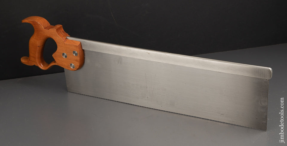 MONSTER 10 point 18 inch BAD AXE TOOL WORKS Tenon Saw MINT - 91704