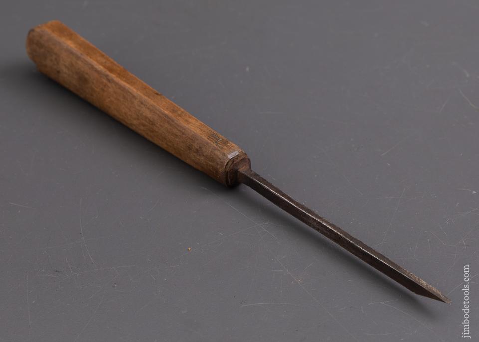 18th Century 1/8 inch P. LAW Pig Sticker Mortise Chisel - 91710