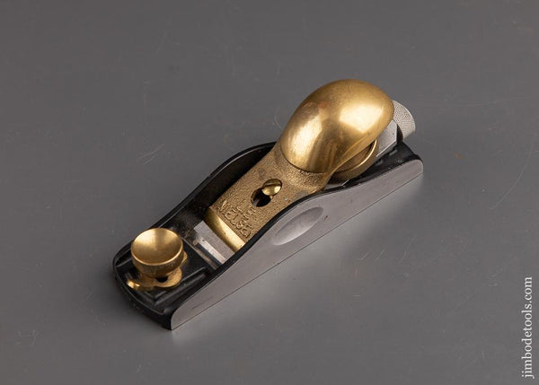 Near Mint! LIE-NIELSEN Adjustable  Mouth Block Plane - 91720