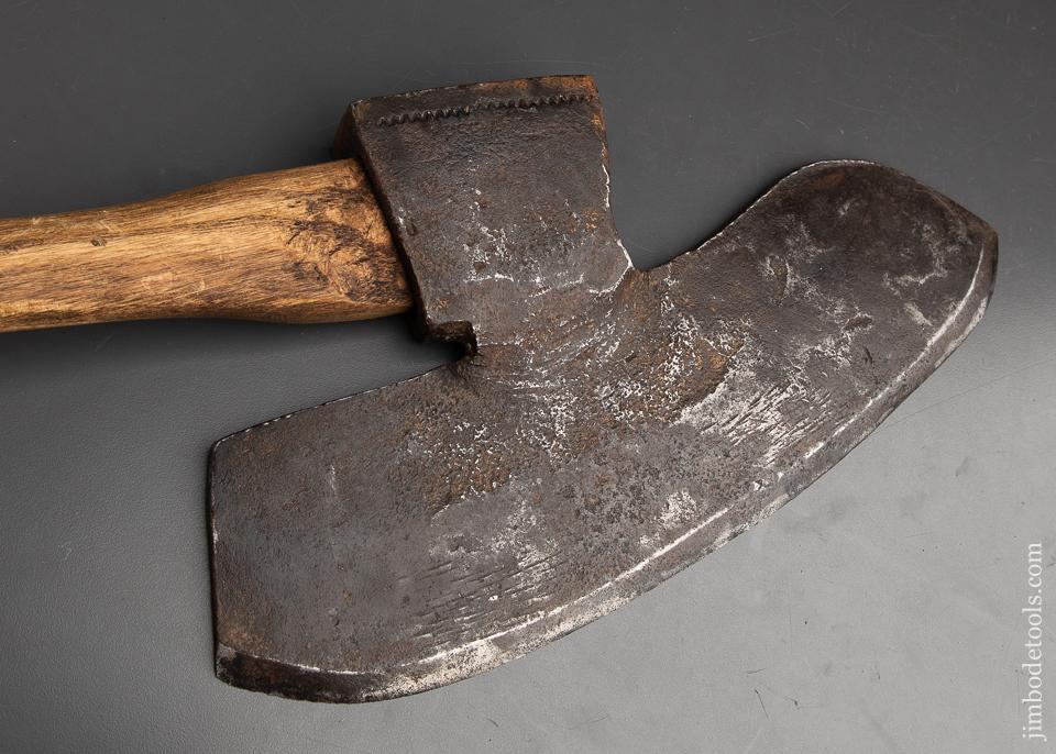 Unusual Offset Single Bevel Broad Axe SIGNED - 91757