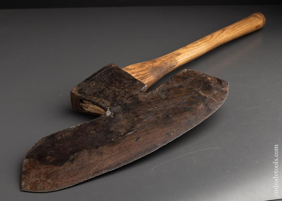 Unusual Offset Single Bevel Broad Axe SIGNED - 91757